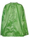 Glossy Nylon Jacket Green - BOTTEGA VENETA - BALAAN 3