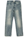 SLIM JEANS WASHED BLUE DENIM - ROLLING STUDIOS - BALAAN 1