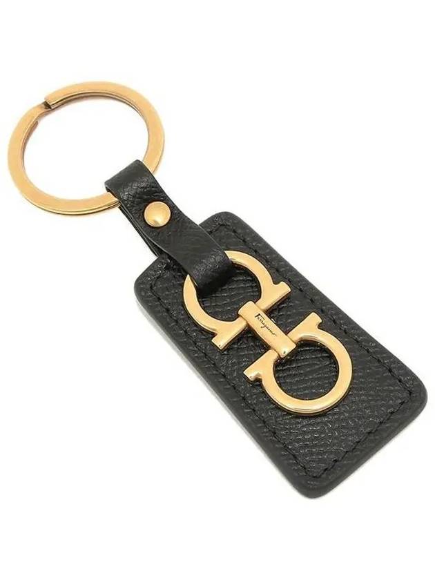 Gancini Keyholder Black - SALVATORE FERRAGAMO - BALAAN 3