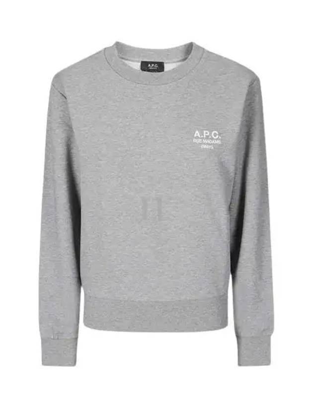 Rue Madame Cotton Sweatshirt Grey - A.P.C. - BALAAN 2