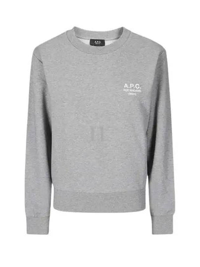 Rue Madame Cotton Sweatshirt Grey - A.P.C. - BALAAN 2