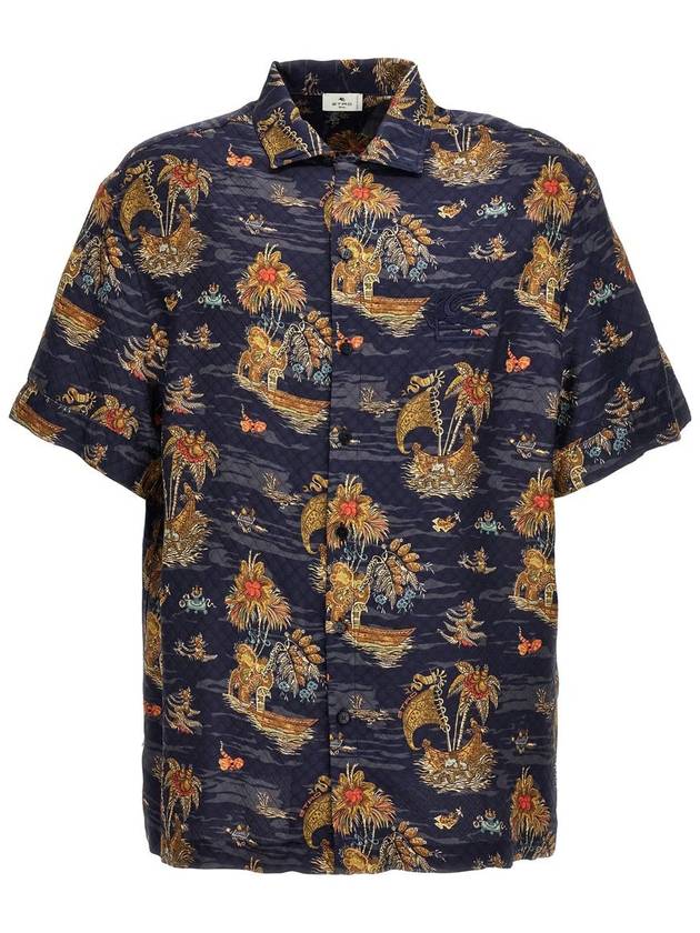 Etro Embroidered Logo Print Shirt - ETRO - BALAAN 1