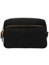 Logo Leather Cross Bag Black - TOM FORD - BALAAN 1