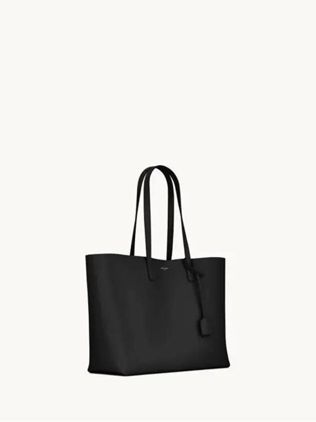 East West Shopper Tote Bag Black - SAINT LAURENT - BALAAN 6