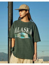 Alaska Pigment Short Sleeve TShirt Blue Green FST722 - FLUKE - BALAAN 3