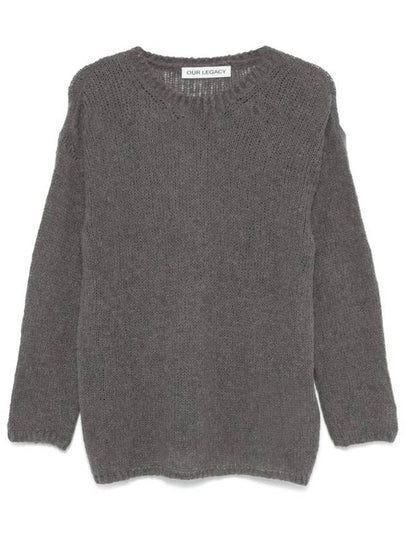 Popover Knit Top Grey - OUR LEGACY - BALAAN 2