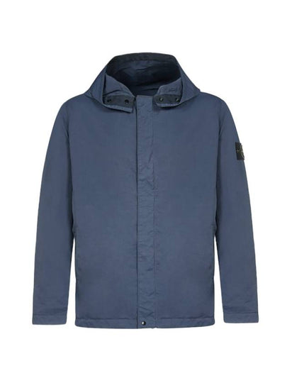 Wappen Patch Nylon Batavia Zip Up Jacket Dark Blue - STONE ISLAND - BALAAN 2