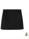 Women's Tweed A-Line Skirt Black - A.P.C. - BALAAN 2