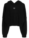 Monologo Hoodie Black - CALVIN KLEIN - BALAAN 2