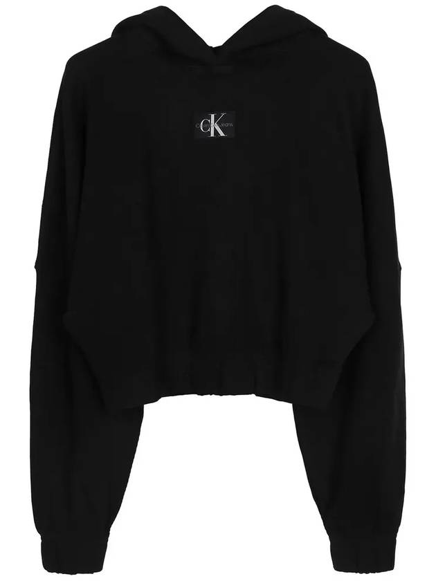 Monologo Hoodie Black - CALVIN KLEIN - BALAAN 2