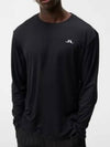 Golf Ade T shirt LS AMJT09271 9999 Men's Ade Long Sleeve T-Shirt - J.LINDEBERG - BALAAN 2