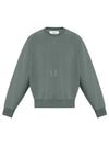 De Coeur Crew Neck Sweatshirt Green - AMI - BALAAN 2