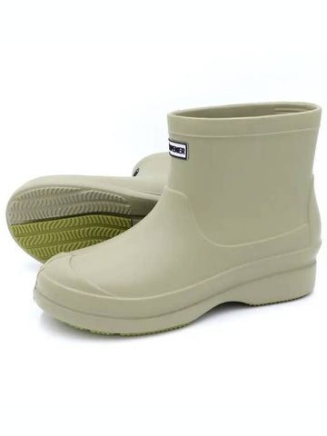 SPSHRNBTS Women's Lightweight Cushion Middle Rain Boots Khaki - SUPENER - BALAAN 1