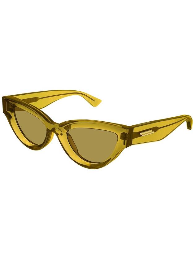 Sunglasses BV1249S 003 TRANSPARENT YELLOW - BOTTEGA VENETA - BALAAN 3