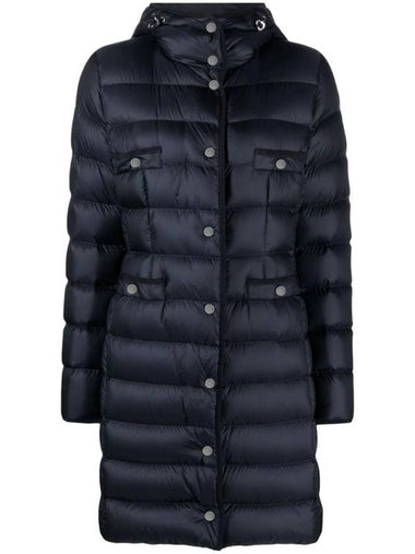 Hirma Hooded Padding Navy - MONCLER - BALAAN 1