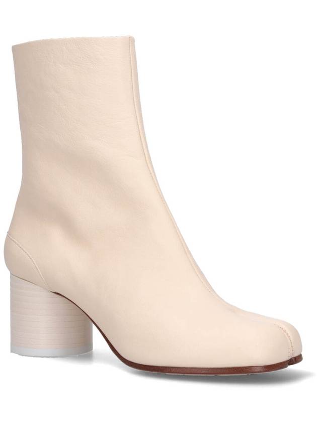 Tabi Lambskin Ankle Middle Boots Ivory - MAISON MARGIELA - BALAAN 3