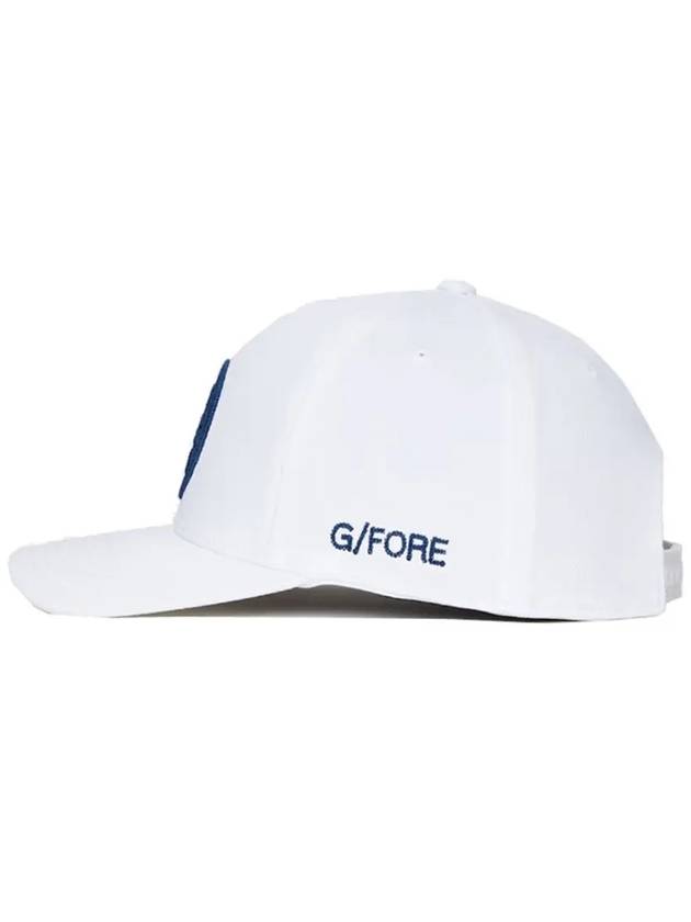 Circle GS Snapback Cap Snow - G/FORE - BALAAN 3