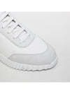 Bouncing Sneakers Mesh Suede Goatskin Blanc Blanc - HERMES - BALAAN 7