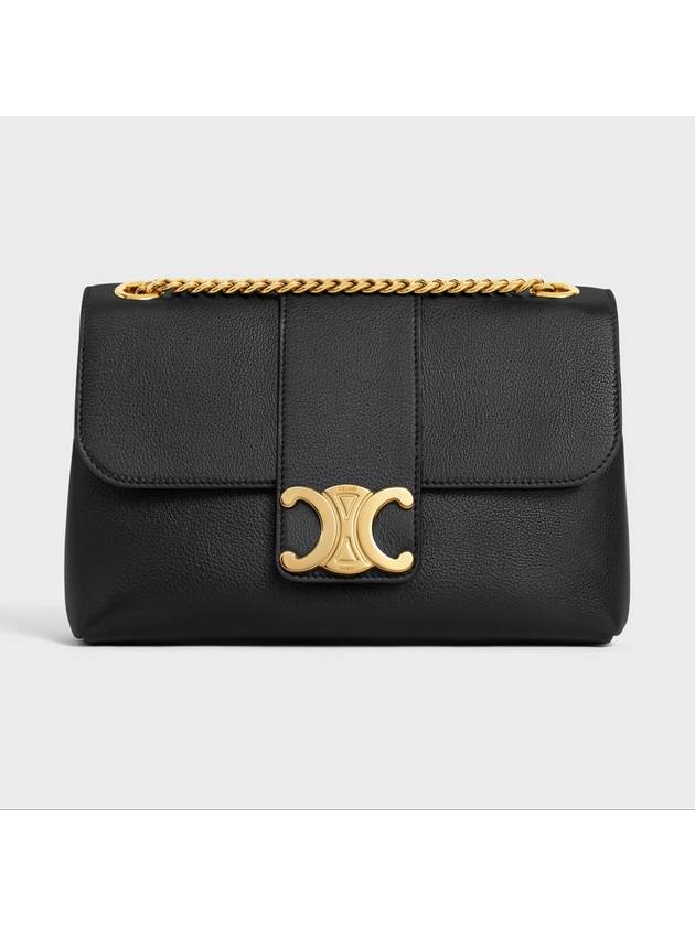 Victoire Medium Cross Bag Black - CELINE - BALAAN 2