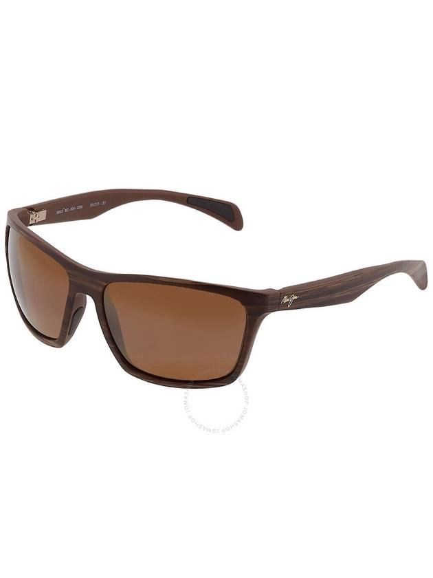 Maui Jim Makoa HCL Bronze Wrap Unisex Sunglasses H804-25W 59 - MAUI JIM - BALAAN 3