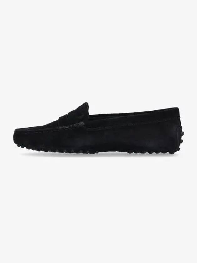 Gommino Suede Driving Shoes Black - TOD'S - BALAAN 2