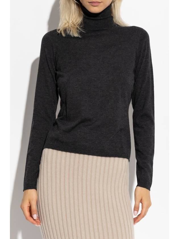 Max Mara Turtleneck 'Adda', Women's, Grey - MAX MARA - BALAAN 3