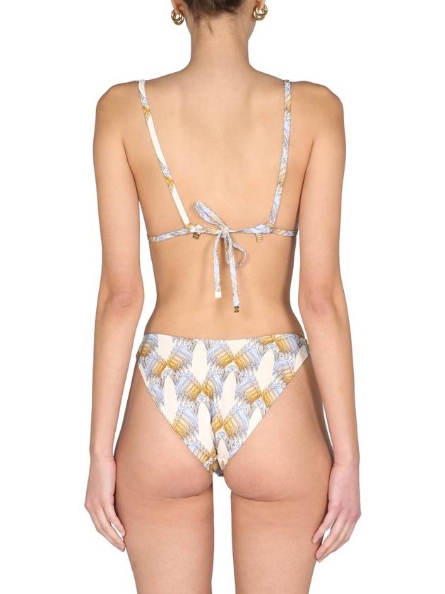 pattern print bikini briefs beige - TORY BURCH - BALAAN 5