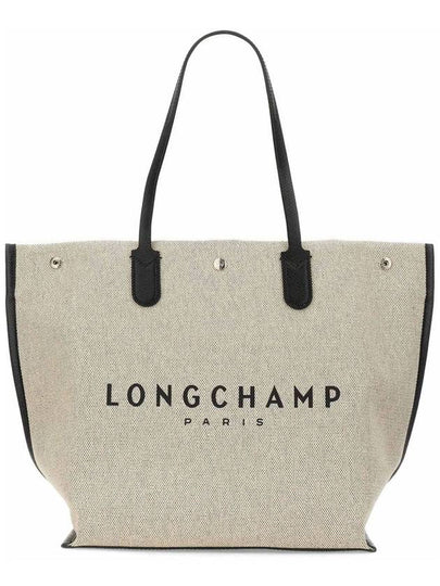 Roseau L Tote Bag Black - LONGCHAMP - BALAAN 2