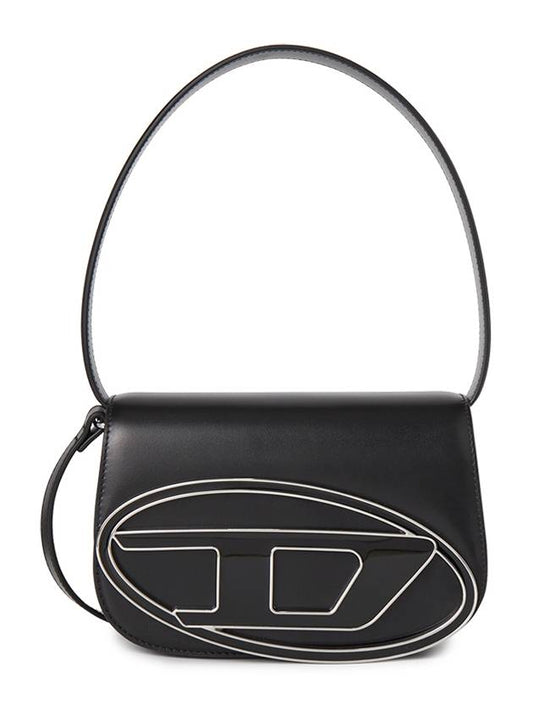 1DR Nappa Leather Shoulder Bag Black - DIESEL - BALAAN 2