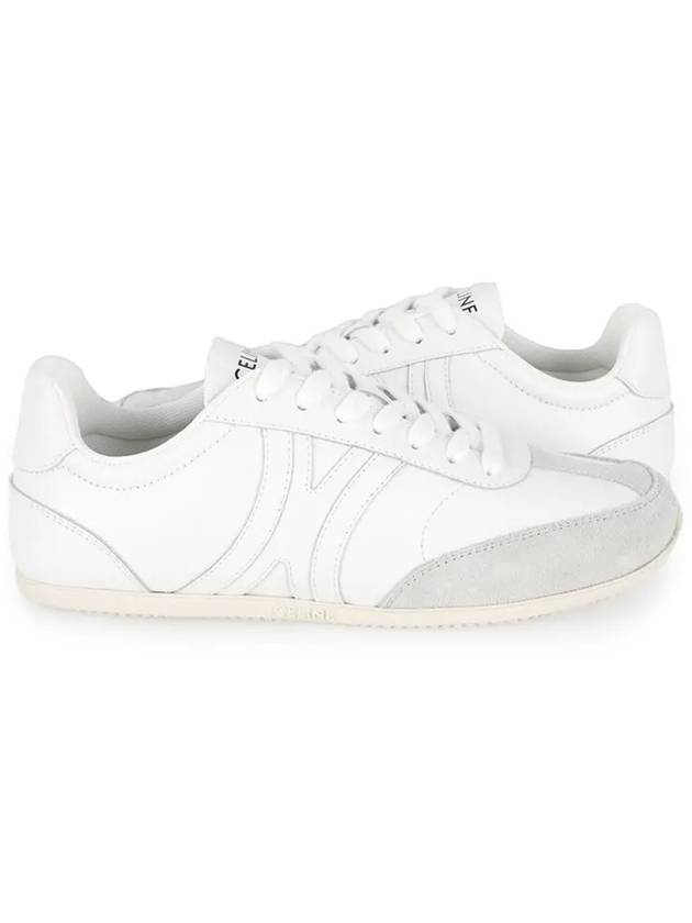 JoGGer Lace Up Low Top Sneakers White - CELINE - BALAAN 3