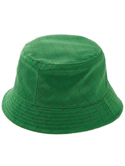 Intrecciato Jacquard Bucket Hat Parakeet - BOTTEGA VENETA - BALAAN 2