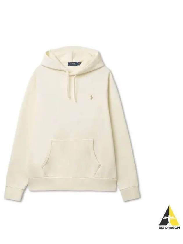 loop back terry hoodie natural - POLO RALPH LAUREN - BALAAN 1