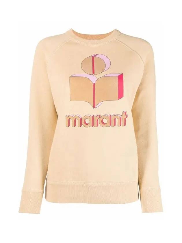 Milly Logo 3D Sweatshirt Yellow - ISABEL MARANT - BALAAN 3