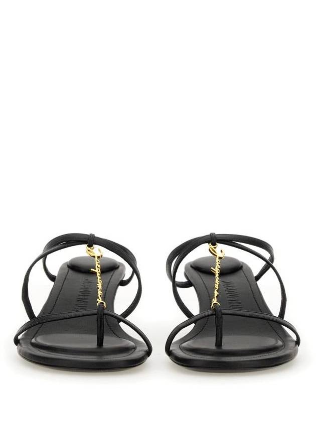 Sandals 241FO0834303990 BLACK - JACQUEMUS - BALAAN 6