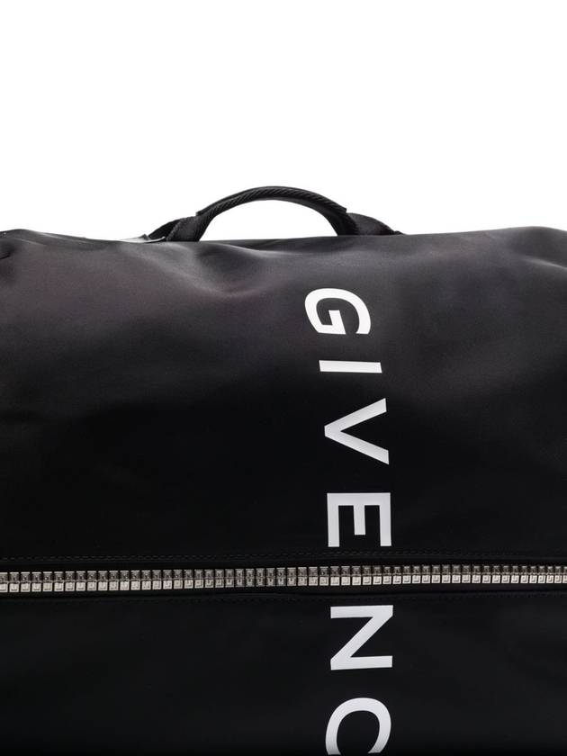 Logo Nylon Zippper Backpack - GIVENCHY - BALAAN 6