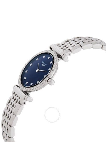 Longines La Grande Classique Quartz Diamond Blue Dial Ladies Watch L4.341.0.97.6 - LONGINES - BALAAN 2