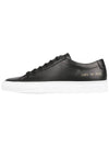 Achilles White Sole Low Top Sneakers Black - COMMON PROJECTS - BALAAN 4