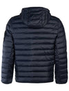 Loom Woven Chambers R Nylon Down TC Light Hoodie Down Jacket Midnight Blue - STONE ISLAND - BALAAN 4