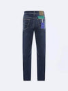 Denim Straight Jeans Blue - JACOB COHEN - BALAAN 3