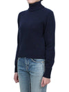 FW 23 24 sweater cachemire logo FKS427005430 - AMI - 4