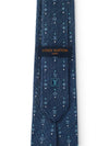 Men s Dot On Eclipse Tie Navy Blue M79895 - LOUIS VUITTON - BALAAN 4