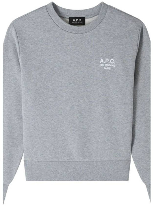 Rue Madame Cotton Sweatshirt Grey - A.P.C. - BALAAN 2