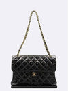 patent shoulder bag - CHANEL - BALAAN 1