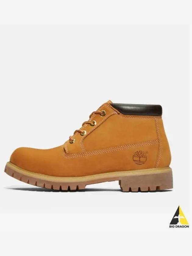 Men s Premium Chukka Waterproof Worker Boots WHEAT BROWN - TIMBERLAND - BALAAN 1