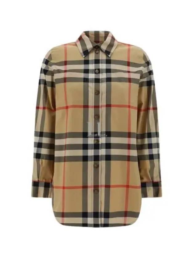 Vintage Check Shirt Beige - BURBERRY - BALAAN 2