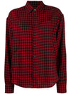 GINGHAM CHECK WOOL SHIRT jacket - DSQUARED2 - BALAAN 6