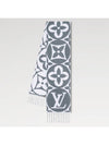 LV Medallion Scarf Light Grey - LOUIS VUITTON - BALAAN 4