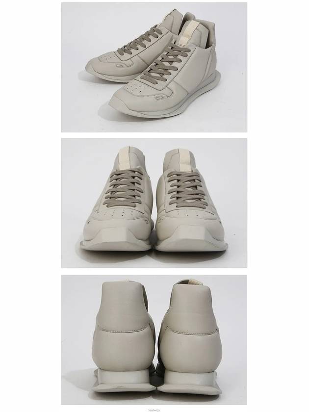 Maximal Runner Low Top Sneakers Pearl - RICK OWENS - BALAAN 4