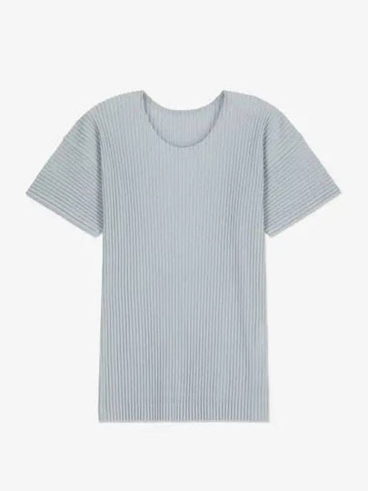 Pleated Short Sleeve T-Shirt White - ISSEY MIYAKE - BALAAN 2