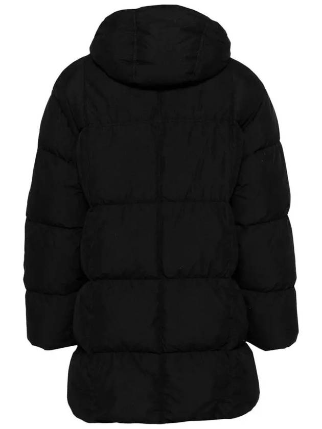 Lens Hooded Long Down Padding Black - CP COMPANY - BALAAN 4